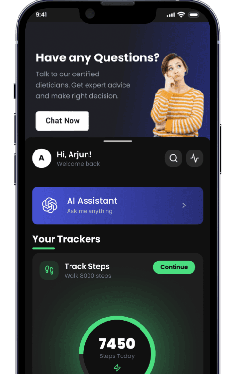 MetaFit App Screenshot